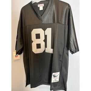 NWT Mitchell & Ness Tim Brown #81 Raiders Authentic Throwback Jersey Men’s 54
